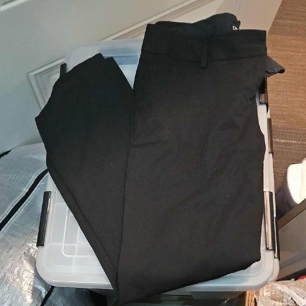 Express 6r Columnist Black Dress Work Pants